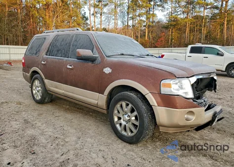2011 Ford Expedition Xlt z USA, uszkodzony, nr VIN 1FMJU1H54BEF00727
